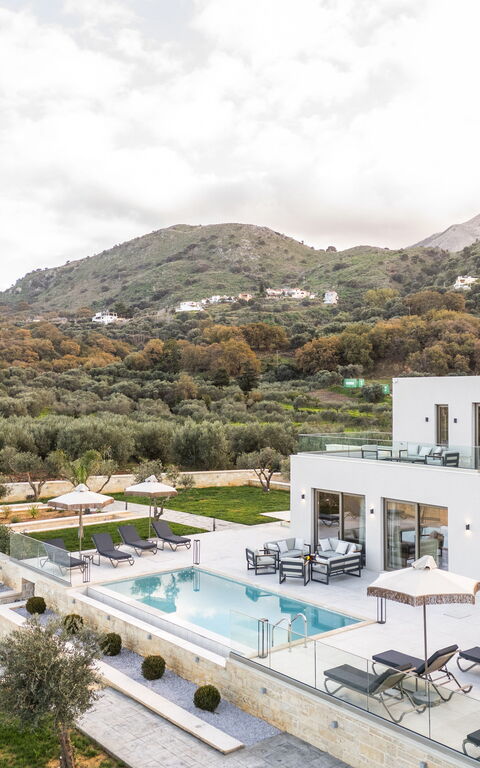 Villa Vasilissa: Exteriör, slå samman, Utomhus