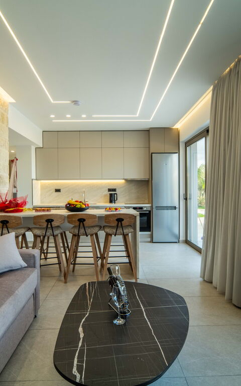 Villa Vasilissa: Vardagsrum