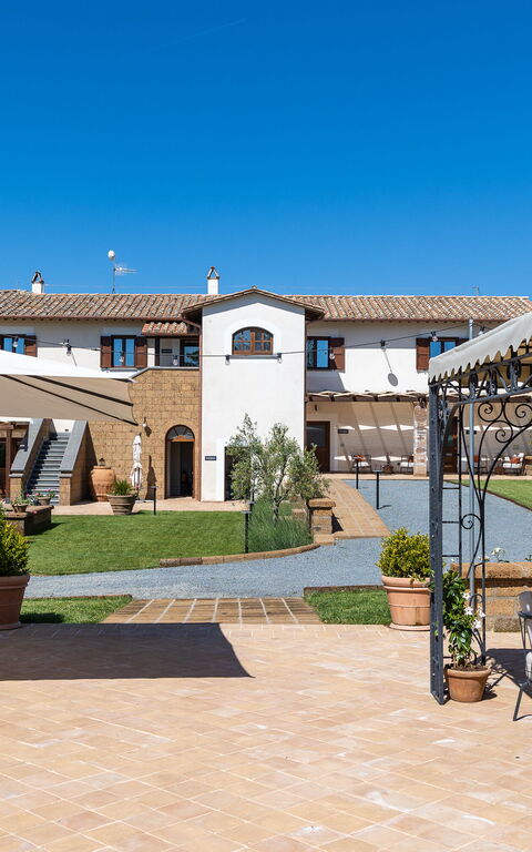 Tenuta Poggio Guiano: Balkong / terrass / uteplats, Exteriör, Utomhus