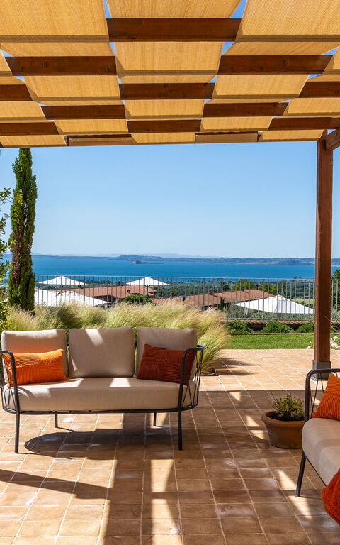 Tenuta Poggio Guiano: Balkong / terrass / uteplats, Exteriör, Utomhus
