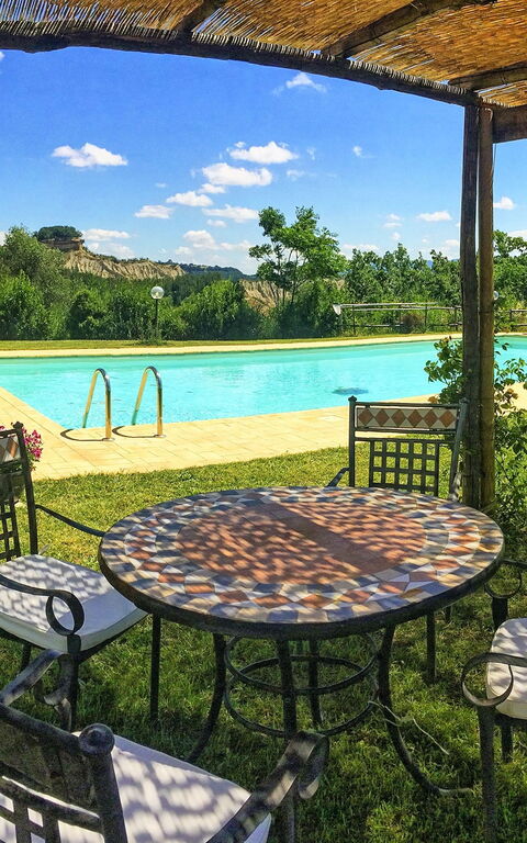 Villa Civita: slå samman, Trädgård