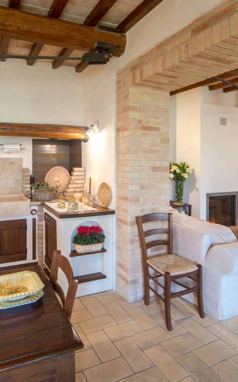 Villa Civita: Vardagsrum