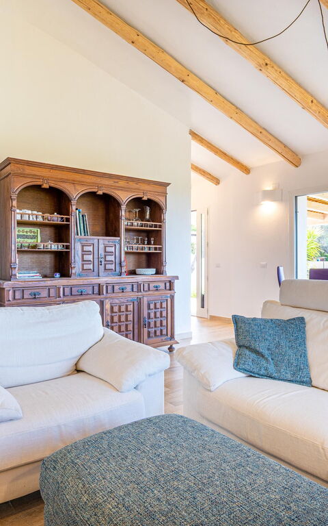 Villa Zephyros: Vardagsrum