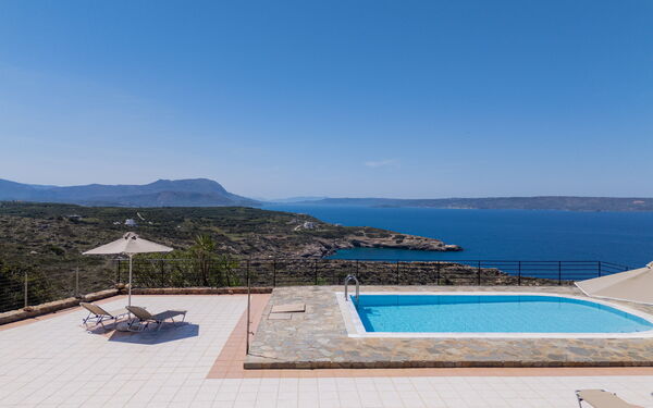 Villa Pi: Exteriör, slå samman, Utomhus, Visningar