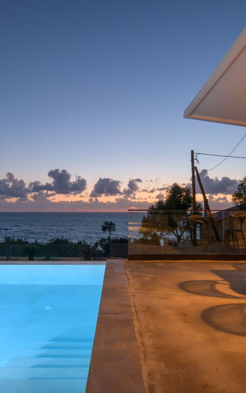 Villa Elais: Balkong / terrass / uteplats, slå samman, Utomhus, Visningar