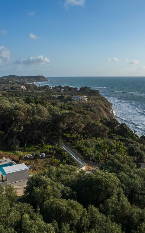 Villa Elais: Utomhus, Visningar