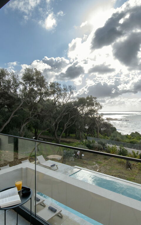 Villa Elais: Balkong / terrass / uteplats, Visningar