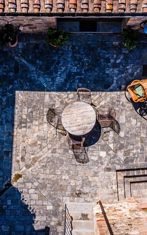 Podere i Prati: Balkong / terrass / uteplats, Exteriör, Utomhus