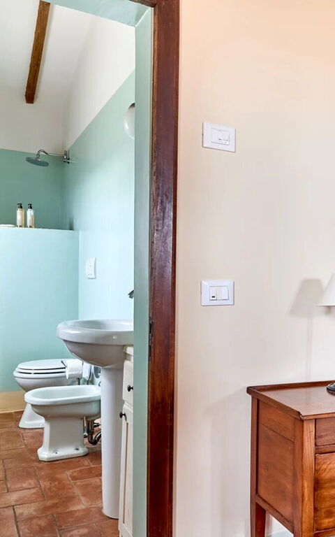 Podere i Prati: Badrum