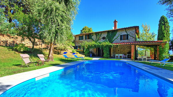 Villa Ulivacci: slå samman, Trädgård