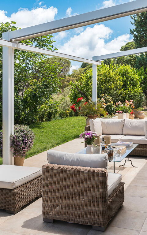 Casita: Balkong / terrass / uteplats, Exteriör, Trädgård, Utomhus