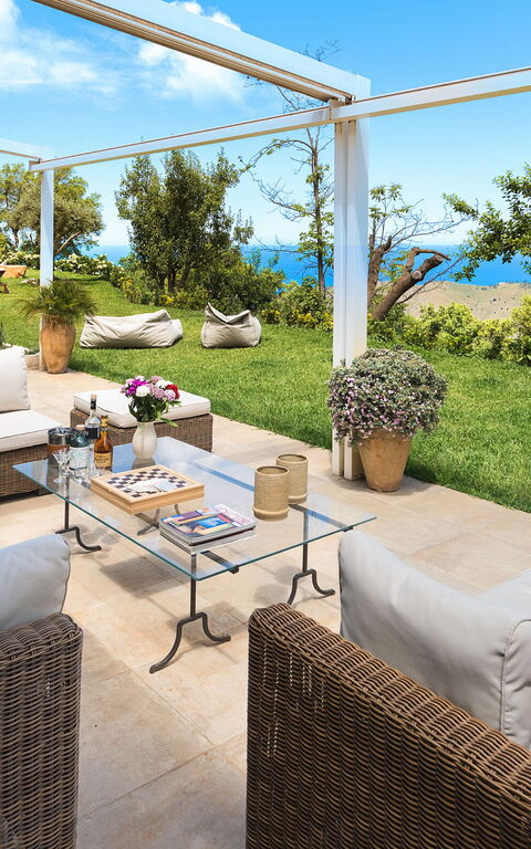 Casita: Balkong / terrass / uteplats, Exteriör, Trädgård, Utomhus