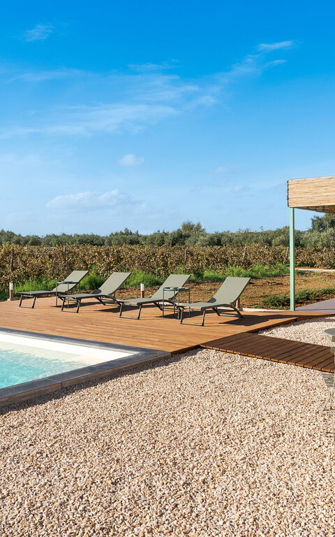 Villa Memà: Exteriör, slå samman, Utomhus