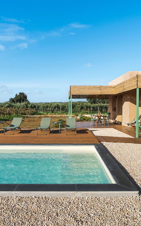 Villa Memà: Exteriör, slå samman, Utomhus