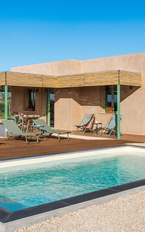 Villa Memà: Exteriör, slå samman, Utomhus