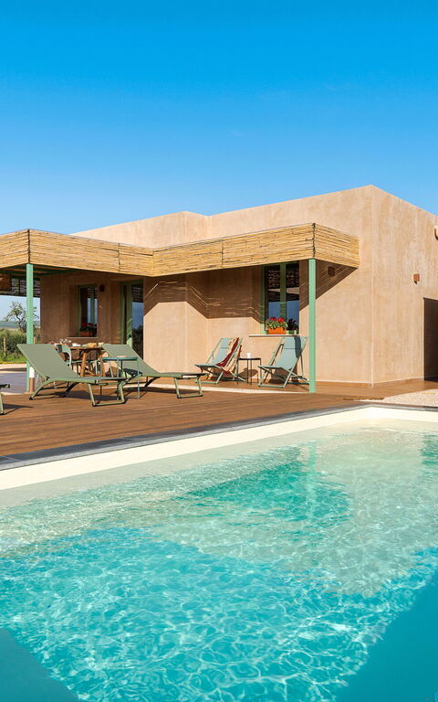 Villa Memà: Exteriör, slå samman, Utomhus