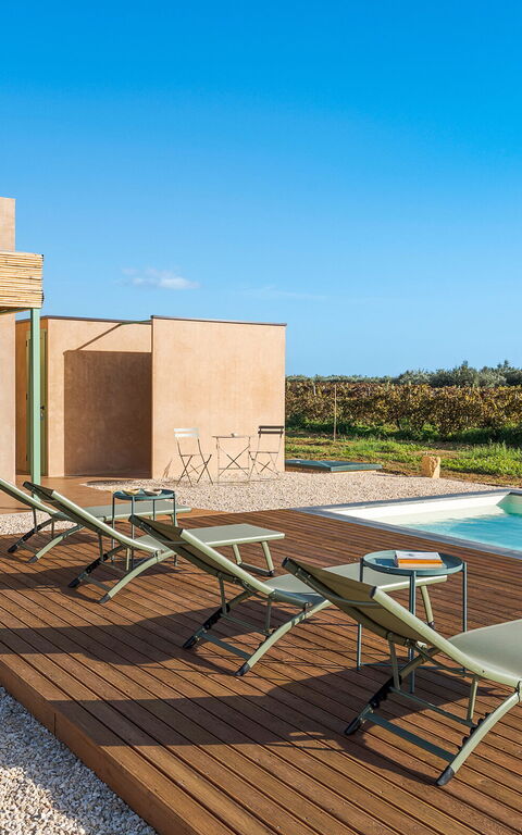 Villa Memà: Exteriör, slå samman, Utomhus