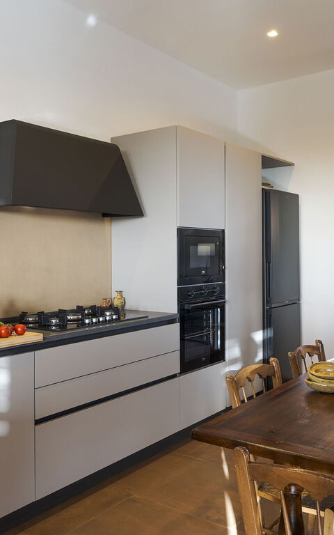 Villa Memà: Kök, Lunchrum