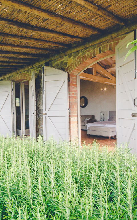 Villa Icario: Trädgård