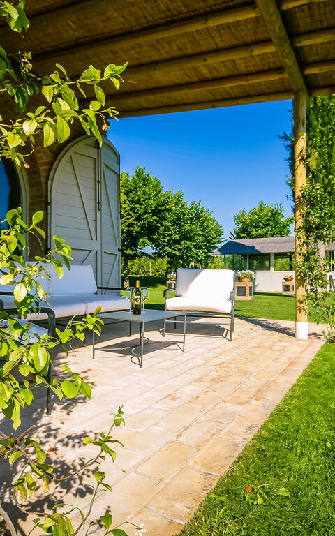 Villa Icario: Exteriör, Trädgård, Utomhus