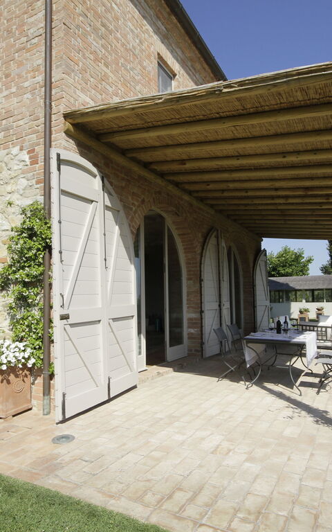 Villa Icario: Balkong / terrass / uteplats, Exteriör, Trädgård, Utomhus