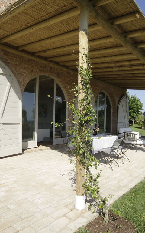 Villa Icario: Balkong / terrass / uteplats, Exteriör, Trädgård, Utomhus