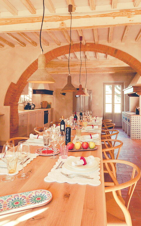 Villa Icario: Lunchrum