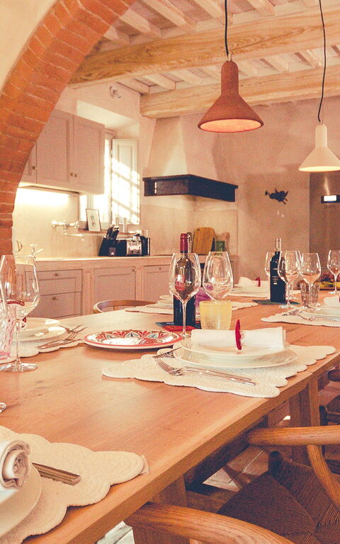 Villa Icario: Lunchrum