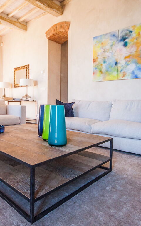 Villa Icario: Vardagsrum