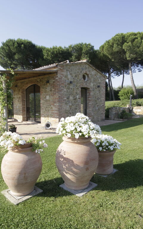 Villa Icario: Trädgård