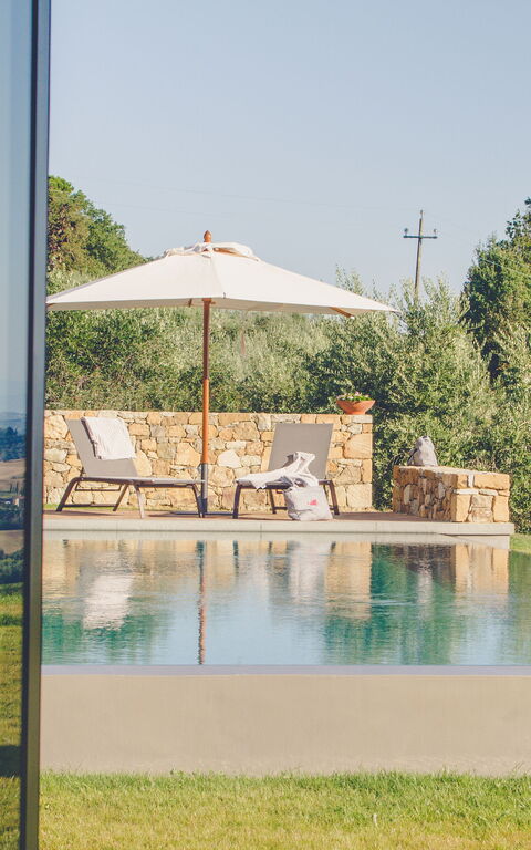 Villa Icario: slå samman, Trädgård