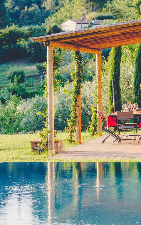 Villa Icario: Balkong / terrass / uteplats, slå samman