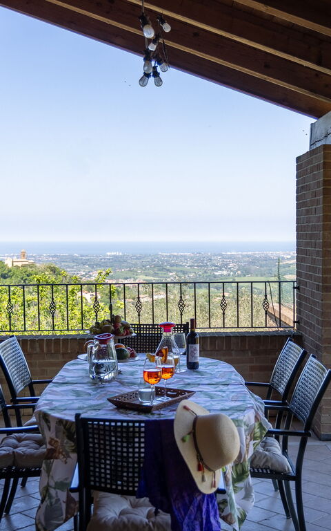 Villa Belvedere San Bartolo: Exteriör, Utomhus, Visningar