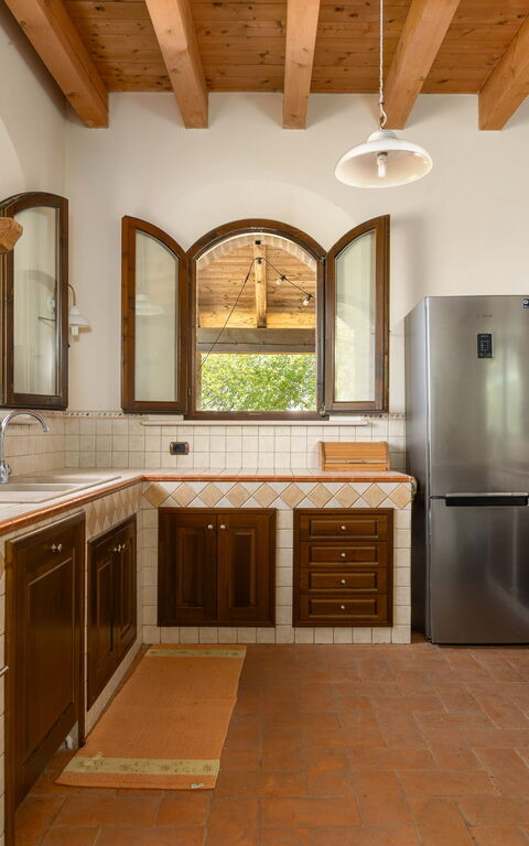 Villa Belvedere San Bartolo: Kök