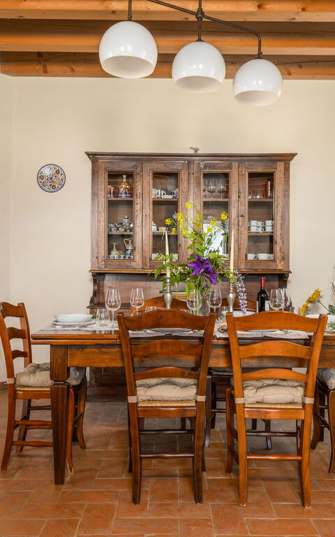 Villa Belvedere San Bartolo: Lunchrum