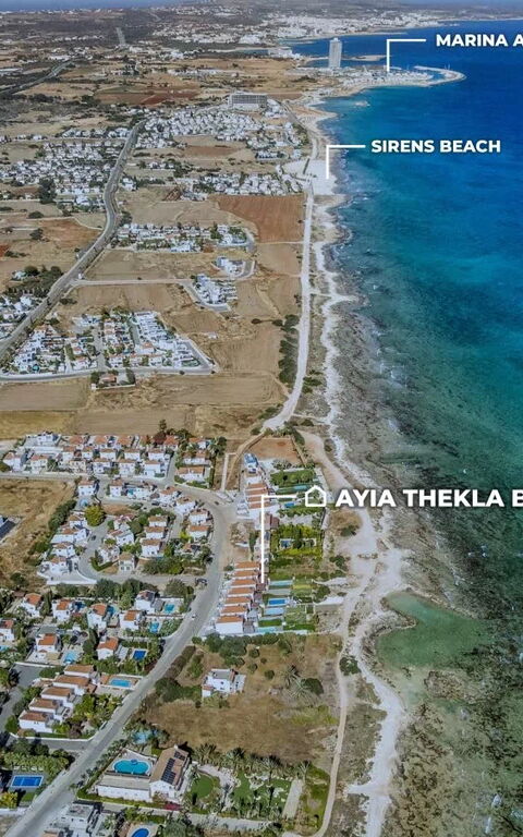 Aya Thekla Beach House: Visningar