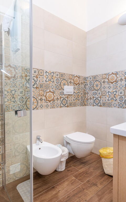 Villa Icaria: Badrum