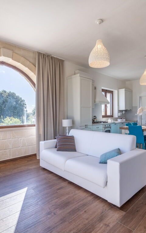 Villa Icaria: Vardagsrum