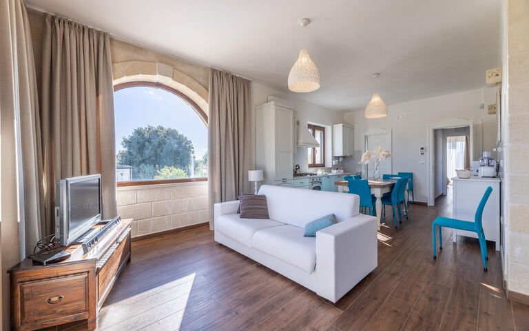 Villa Icaria: Vardagsrum