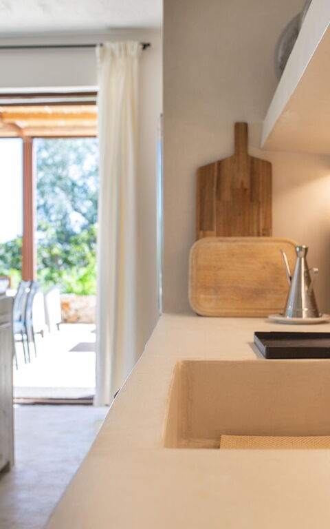 Villa Perla del Mare: Kök