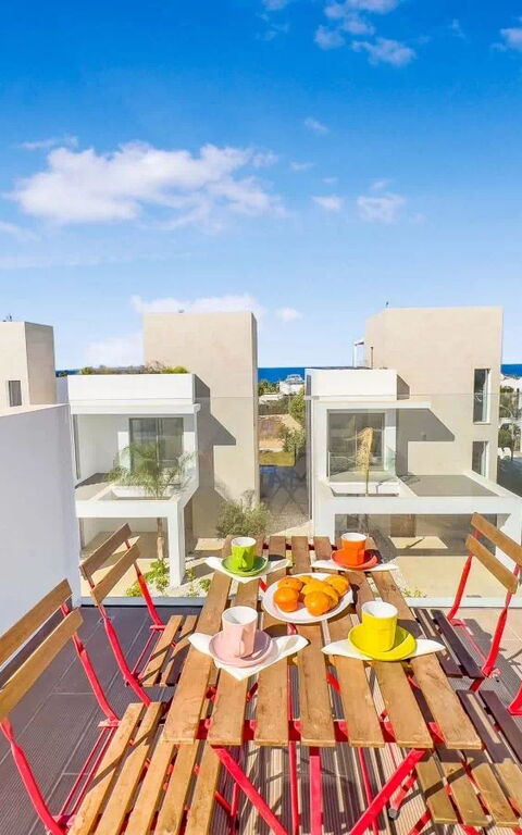 Azure Seaview- Garnet Villa: Balkong / terrass / uteplats, Exteriör, Utomhus