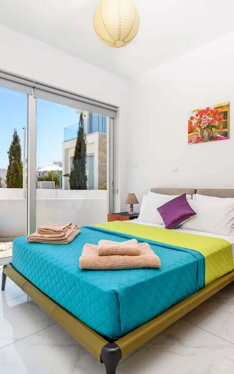 Mylos Lifestyle Seaview Villa #15: sovrum