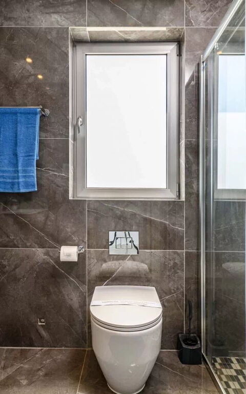 Mylos Lifestyle Seaview Villa #15: Badrum