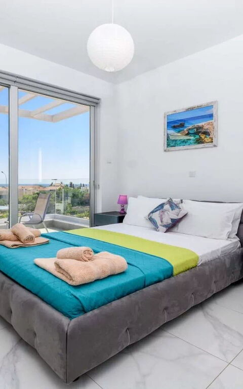 Mylos Lifestyle Seaview Villa #15: sovrum