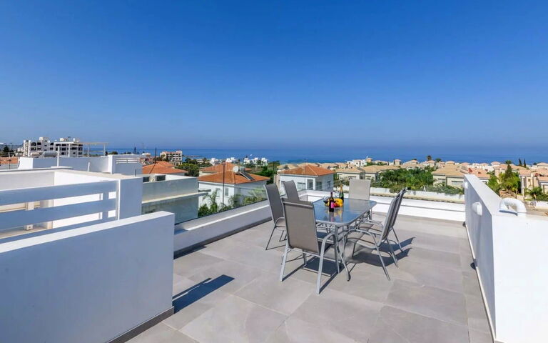 Mylos Lifestyle Seaview Villa #15: Balkong / terrass / uteplats