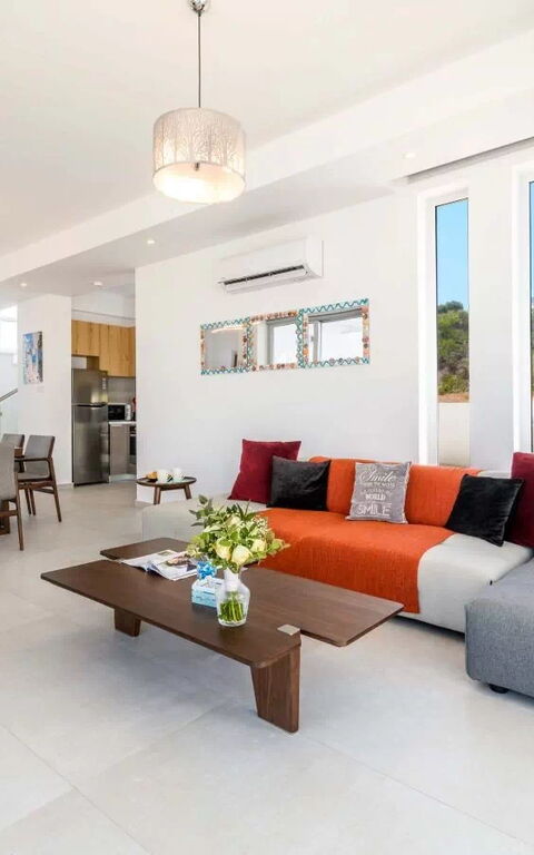 Mylos Lifestyle Seaview Villa #21: Vardagsrum