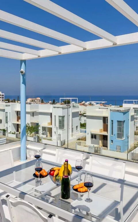 Mylos Lifestyle Seaview Villa #21: Balkong / terrass / uteplats, Exteriör, Utomhus
