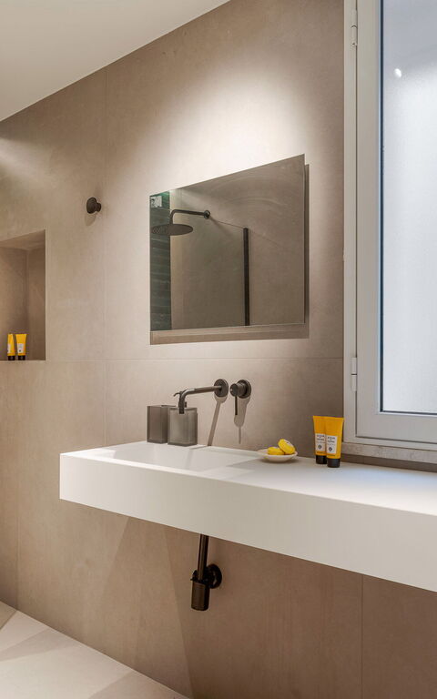 La Prua Apartament: Badrum