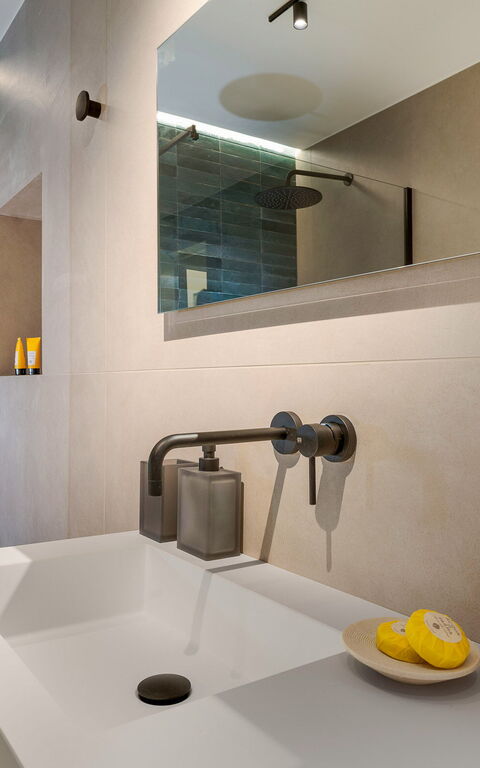 La Prua Apartament: Badrum