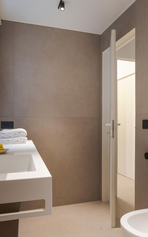 La Prua Apartament: Badrum